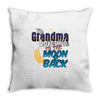 grandma moon&amp;back Throw Pillow