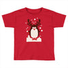 santa reindeer penguin christmas Toddler T-shirt