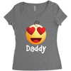 Daddy Women's Triblend Scoop T-shirt