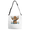 chewie and porgs Adjustable Strap Totes