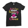 just once i want to be somebody elses fi̇rst choice Ladies Fitted T-Shirt