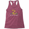 no step on snek 1 Racerback Tank