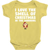 smell of christmas in the morning Baby Bodysuit