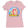 opposite day Ladies Fitted T-Shirt