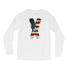 jake paul x american flag Long Sleeve Shirts