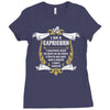 I Am A Capricorn Ladies Fitted T-Shirt