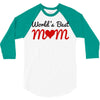 world  best mum 3/4 Sleeve Shirt