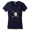 masked chaos Women's V-Neck T-Shirt