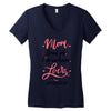 Mom Great Job I m Awesome Love Happy Mother's Day Women's V-Neck T-Shirt