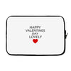 happy valentine day lovely Laptop sleeve