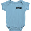Normal People Scare Me Baby Bodysuit