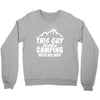 Camper Couple Man White Crewneck Sweatshirt