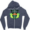 green lantern pow Zipper Hoodie