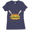 bun bun Ladies Fitted T-Shirt
