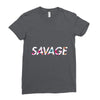 Martinez Twins savage Ladies Fitted T-Shirt