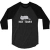Cat Says Not Today 3/4 Sleeve Shirt