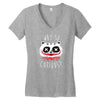 why so curious Women's V-Neck T-Shirt