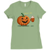 pumpkin spice season Ladies Fitted T-Shirt
