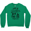 life is better by the camp fire (2) Crewneck Sweatshirt
