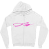 jake paul signature pink Zipper Hoodie