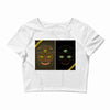 see no evil Crop Top