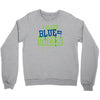 i bleed blue and green Crewneck Sweatshirt