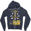 life is better1 Zipper Hoodie