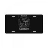 black sabbath   creature maze   official mens t shirt new men t shirt License Plate