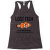 lost fish Racerback Tank