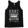 Born In June Tank Top