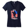 war veteran Women's V-Neck T-Shirt