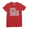 pro black 365 Ladies Fitted T-Shirt