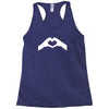 love hands Racerback Tank