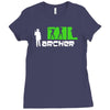 archer cartoon Ladies Fitted T-Shirt