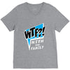WTF! WİTH THE FAMILY V-Neck Tee