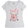 wild one Women's Triblend Scoop T-shirt