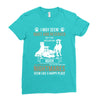 don't mess with my boxer Ladies Fitted T-Shirt