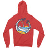 skull summer Zipper Hoodie