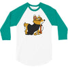 corgi potter 3/4 Sleeve Shirt
