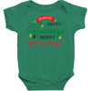 we wish you happy holidays &amp; merry christmas Baby Bodysuit