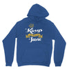 kings are born in june Unisex Hoodie