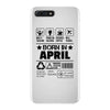 Born In April iPhone 7 Plus Case