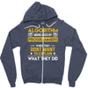 algorithm word used by programmers Zipper Hoodie