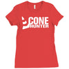 cone hunter Ladies Fitted T-Shirt