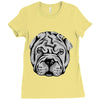 ask me about my shar pei Ladies Fitted T-Shirt