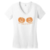 my pumpkins Women's V-Neck T-Shirt