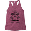 I Am One Blessed Grandma Racerback Tank