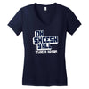 oh sheesh y'all Women's V-Neck T-Shirt