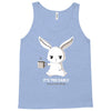 too early (black) Tank Top