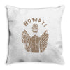captain howdy Throw Pillow